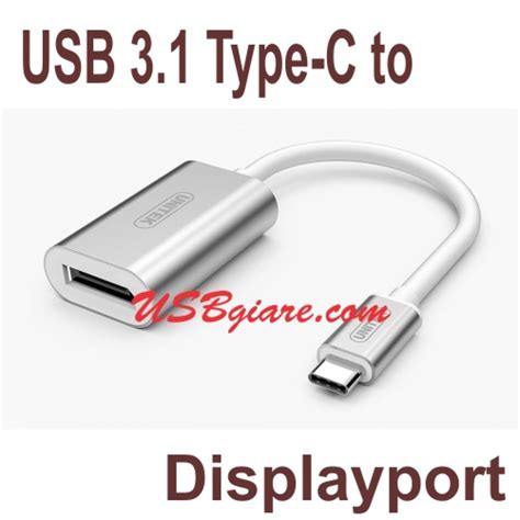 C P Chuy N Usb Type C Sang Displayport Unitek Y