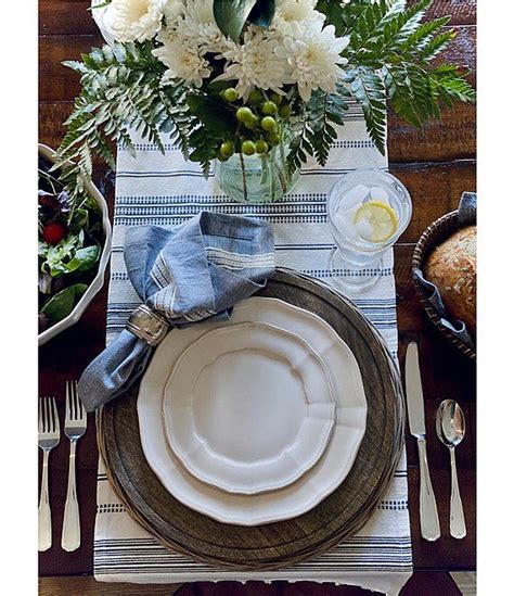 Southern Living Rustic Mango Wood Charger Plate Dillard S Outdoor