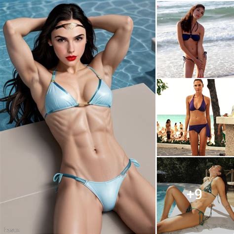 Soaking Up The Rays Gal Gadot Stuns In A Show Stopping Swimwear