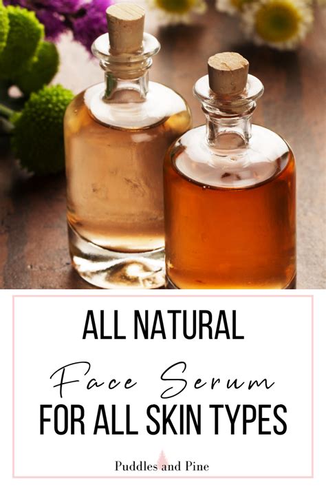 This Homemade Diy Face Serum Is Perfect For All Skin Types It Will