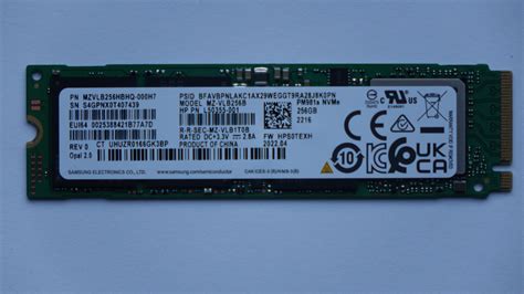 НОВИЙ SSD диск SAMSUNG PM981a 256GB NVMe M.2 2280 TLC 3D NAND ...