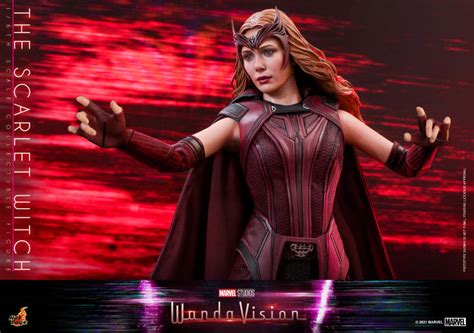 Hot Toys TMS036 汪達與幻視緋紅女巫Scarlet Witch1 6 比例收藏級人偶