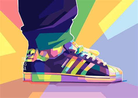 Adidas in 2022 | Shoe art, Adidas logo wallpapers, Wpap art