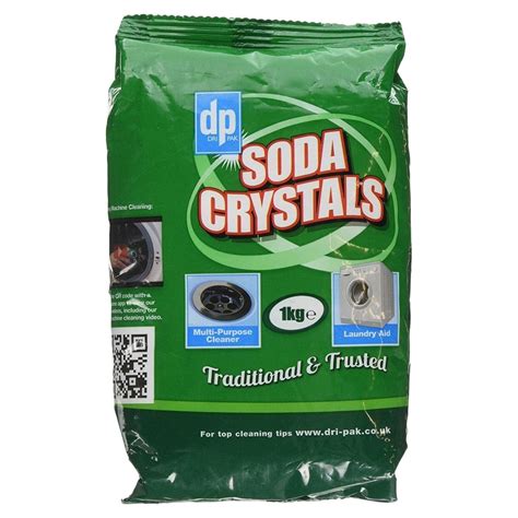 2 X Soda Crystals For Washing Machine Drains Cleaner Laundry Stain