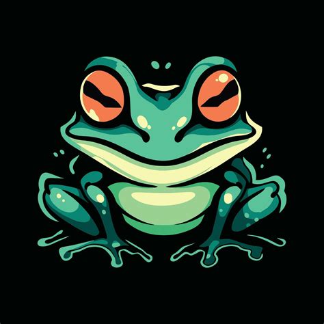 Frog Head Mascot Logo For Esport Frog T Shirt Design Frog Logo Frog