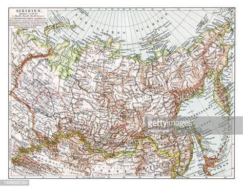 Siberia Russia Map Photos and Premium High Res Pictures - Getty Images