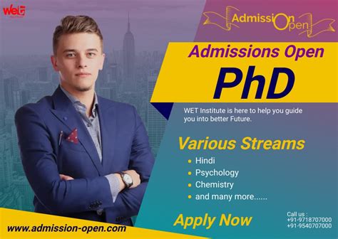 Phd Admission Admission Process Off