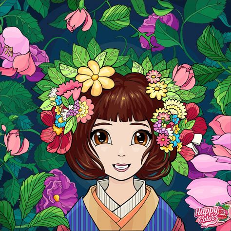 Happy Colors Japanese Favorite Picture Anime Art Colour Art