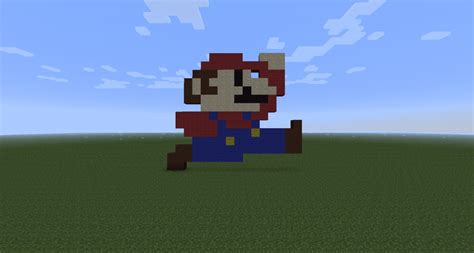 8 - bit Mario Minecraft Map