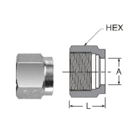 Tube Fitting Nut Cryo Order