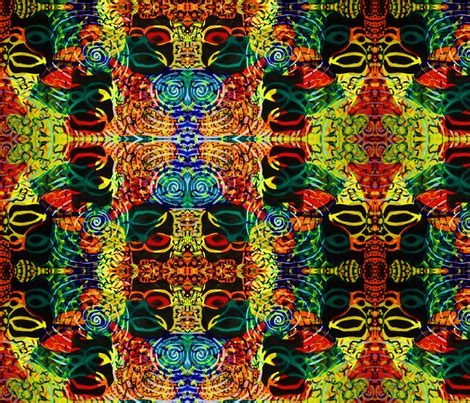 Pow Wow fabric - artscape - Spoonflower