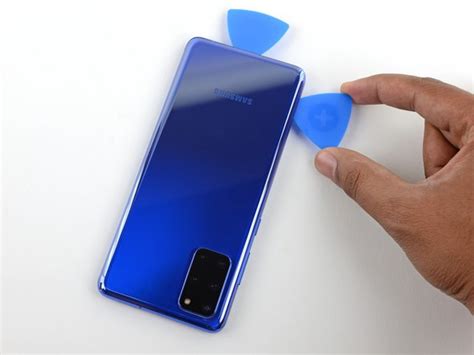 Замена задней крышки Samsung Galaxy S20+ - HD01
