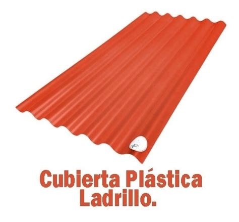 Lámina Techo Roja Techolit Polipropileno Igual Pvc Acerolit MercadoLibre