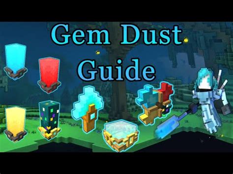 Trove Gem Dust Guide Stellar And Crystal Gems Profit Youtube