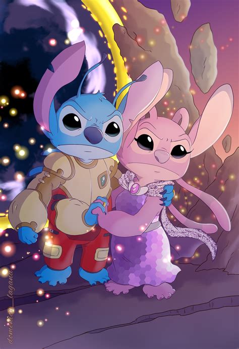 Stitch and Angel Wallpapers on WallpaperDog