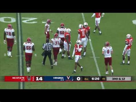 NC State OL Vs Virginia 2020 YouTube