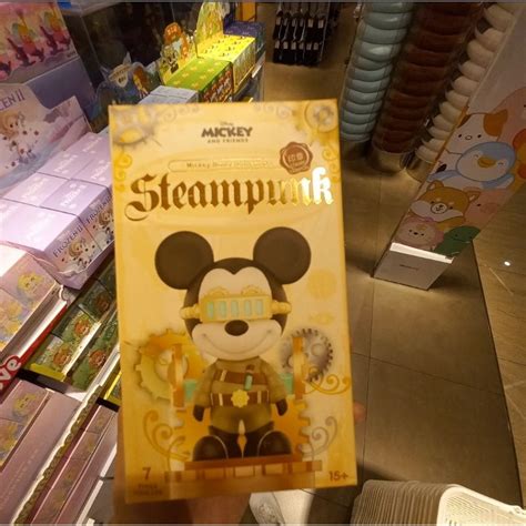 Jual Blind Box Miniso Mickey Mouse Collection Steampunk Stamp Shopee