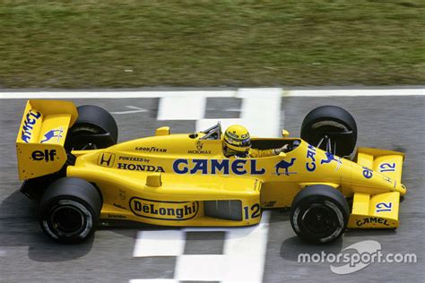 Ayrton Senna, Lotus 99t at Brazilian GP High-Res Professional ...