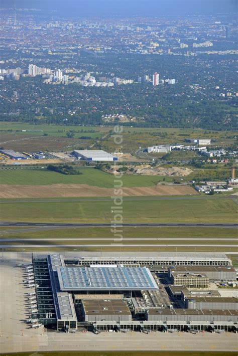 Luftbild Sch Nefeld Gel Nde Des Neuen Flughafens Ber Bbi Berlin