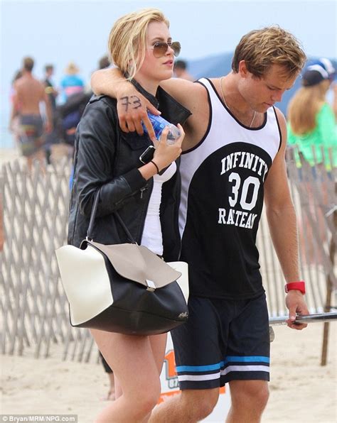 Ireland Baldwin Treats Boyfriend Slater Trout To Racy Kiss As He