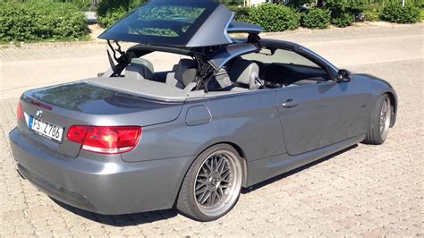 Bmw E Cabrio Verdeck Youtube