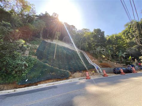 Obras De Contenção E Drenagem Em Morro De Santos Terminam Em Setembro