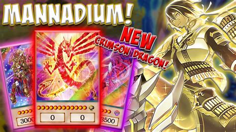 Brand NEW MANNADIUM CRIMSON DRAGON Brings MORE Versatility Yu Gi Oh