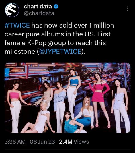 ᴮᵀˢ ΛŔɱ김태형 on Twitter TWICE The Biggest K pop GG in the US