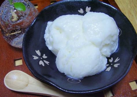 Rice Ice Cream Recipe by cookpad.japan - Cookpad