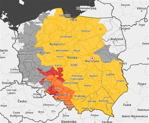 Imgw Pib Meteo Polska On Twitter Imgwlive Wydano Kolejne