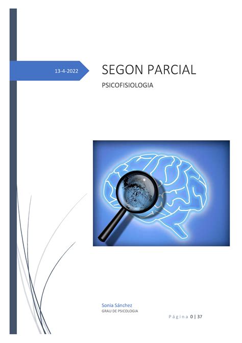 Segon Parcial Psicofisio Imprimir 13 4 SEGON PARCIAL PSICOFISIOLOGIA