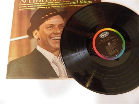 Frank Sinatra Sings Of Love And Things Lp Vg Usa Capitol W