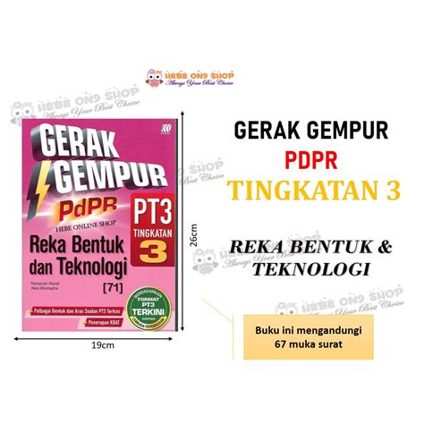 Buku Latihan Tingkatan 3 2022 Gerak Gempur Bitara PT3 Tingkatan 3