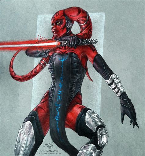 Star Wars Darth Talon Tfa Design By Marlene Wassermann On Deviantart