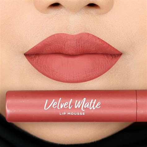 Wardah Colorfit Velvet Matte Lip Mousse 11 Cherish Marmalade