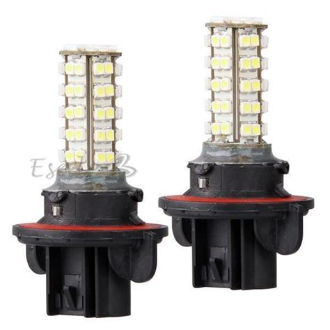 2 X H13 AMPOULE LAMPE 3528 SMD 68 LEDs BLANC 12V POUR VOITURE Achat