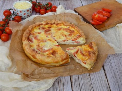 Quiche Facile Au Thon Et à La Tomate Recette Par La Ptite Cuisine De