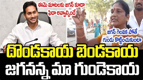 Woman Great Words About CM YS Jagan Ruling AP PUblic Talk On CM YS