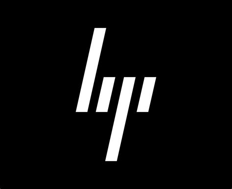 HP Logo Brand Computer Symbol White Design Usa Laptop Vector ...