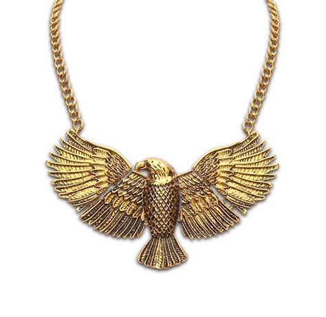 Eagle Shape Statement Necklace Pendant For Women Fashion Statement