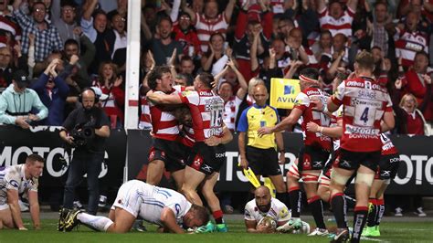 Gloucester 28 21 Exeter Late Jason Woodward Try Helps Gloucester Beat