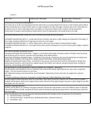 Valente Edtpa Lesson Plan Templates Docx Pdf Edtpa Lesson Plan