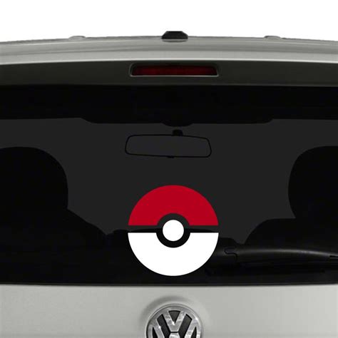 Pokemon Pokeball Vinyl Decal Sticker Vinyl Decal Sticker Car