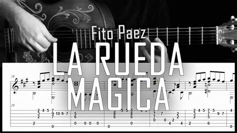 La Rueda Mágica Fito Páez Fingerstyle Guitar Arreglo Solista Con