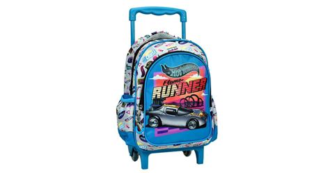 Hot Wheels Runner gurulós ovis hátizsák táska 30 cm Pepita hu