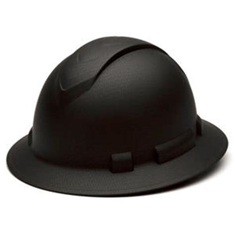 PYRAMEX HARD HAT, FULL BRIM W/ RATCHET, GRAPHITE – MV Distributors