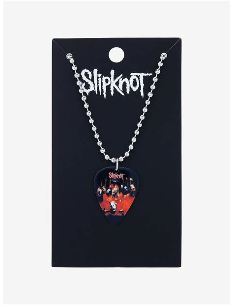 Slipknot Album Guitar Pick Necklace Hot Topic