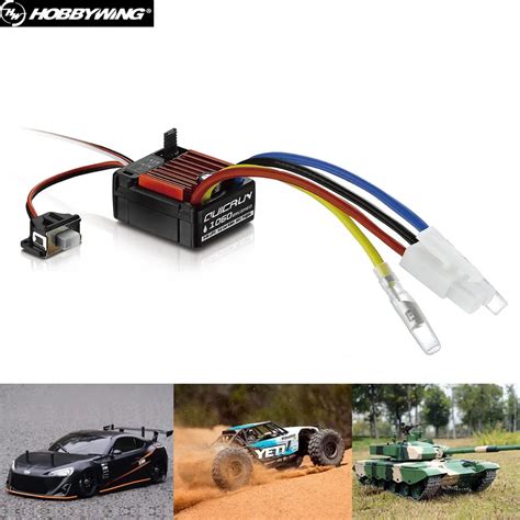 HobbyWing QuicRun 1060 60A Brushed Electronic Speed Controller ESC For