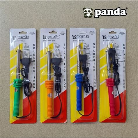 Jual Solder Murah Gagang Plastik Warna 40 WATT PANDA L5002 Shopee