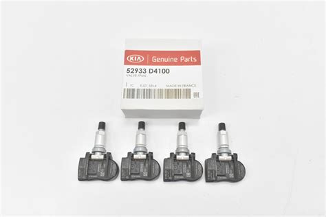 4X CZUJNIK CIŚNIENIA OPON TPMS 52933 D4100 52933 D9100 KIA HYUNDAI